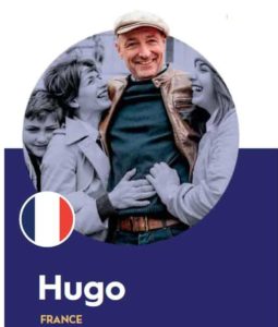 French shopper Hugo