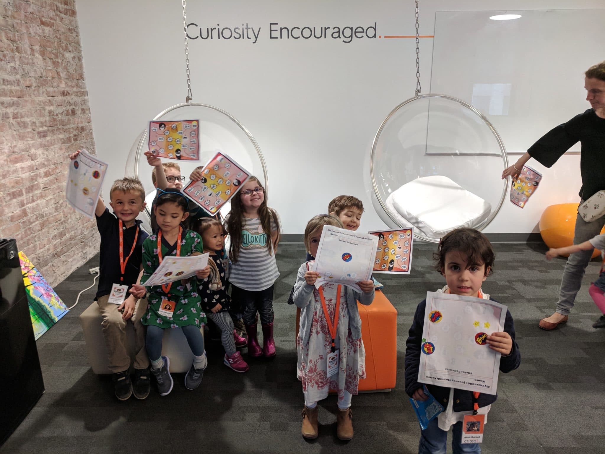 Criteo Bring Your Kids to Work Day