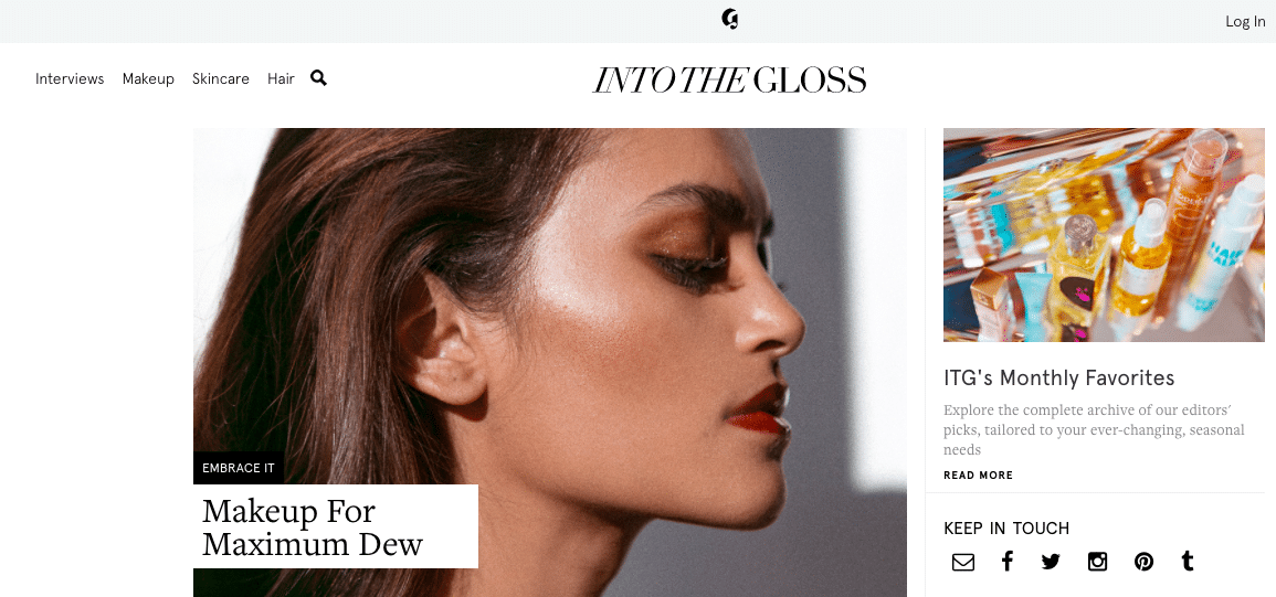 Glossier Content Strategy