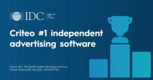 IDC - Criteo #1 independent AdTech 2019 - socmed